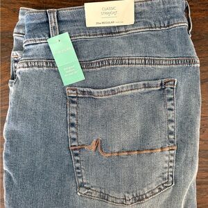 Women’s 20W Jeans, Maurice’s, Classic Straight, Mid Rise, Regular ,New With Tags